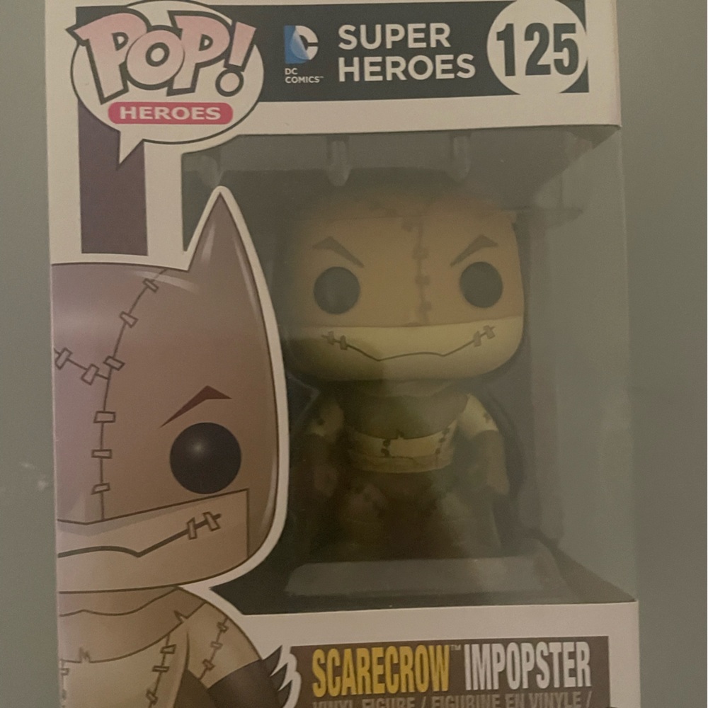 New in box Funko Pop superheroes